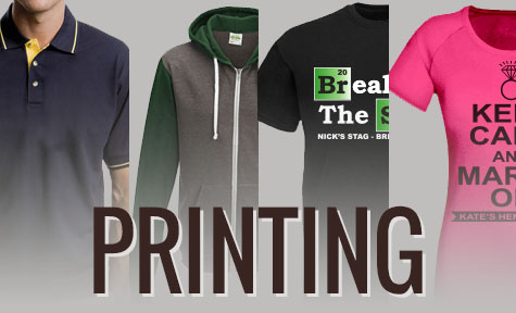 T Shirt Printing Stag Hen Workwear And Sports Clubs